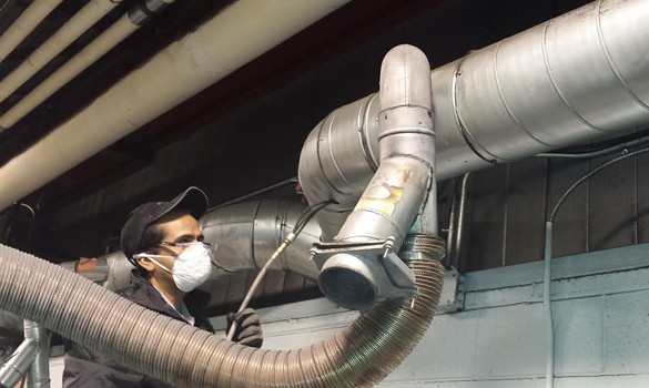 Industrial Air Duct Cleaning Services by Action Duct